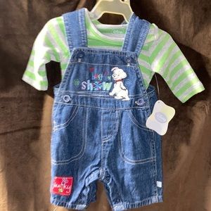 Disney Baby Newborn overall set